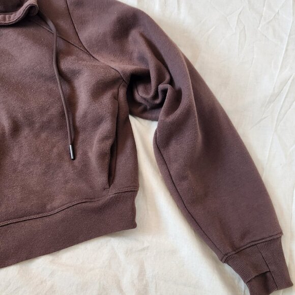 All In Motion™ Women's Fleece Half Zip Pullover - Brown XS - Picture 10 of 15